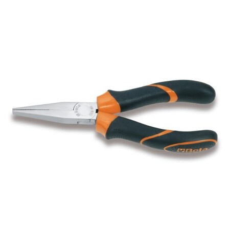 Beta Long Flat Knurled Nose Plier, 160mm 010080036