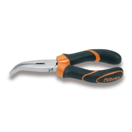 Beta Extra Long Bent Flat Nose Plier, 200mm 011640040
