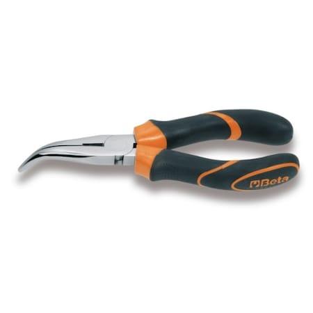 Beta Long Bent Needle Nose Plier, 200mm 011680040