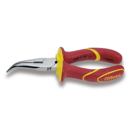 Beta Long Bent Needle Nose Plier, 160mm 011680096