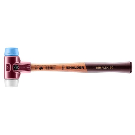 Halder Simplex Simplex 30 Mallet w/Soft Blue Rubber 3017.03
