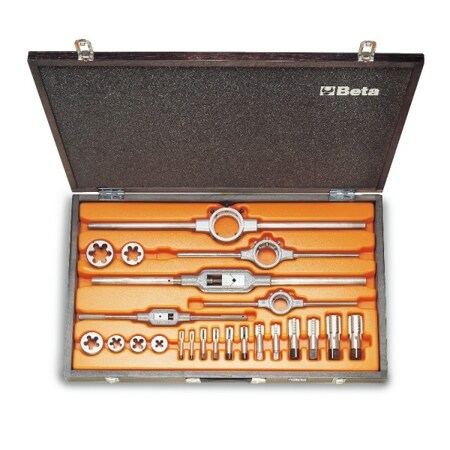 Beta Thread Taps and Dies Assortment, 23Pc 004460085