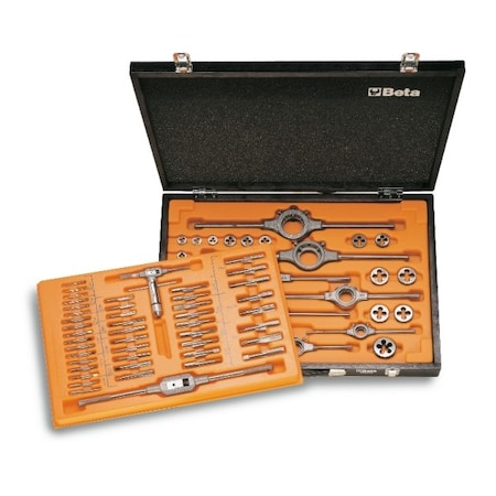Beta Thread Taps and Dies Assortment, 70Pc 004470065