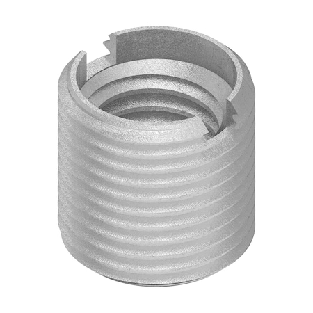 Zoro Select Thin Wall Self Locking Thread Insert, M12-1.75 Int Thrd Sz, 18-8 Stainless Steel, 5 PK 313-M12-PK5