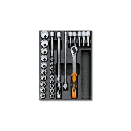 Beta Thermoformed Tool Set, T80, 29 pcs. 024240080