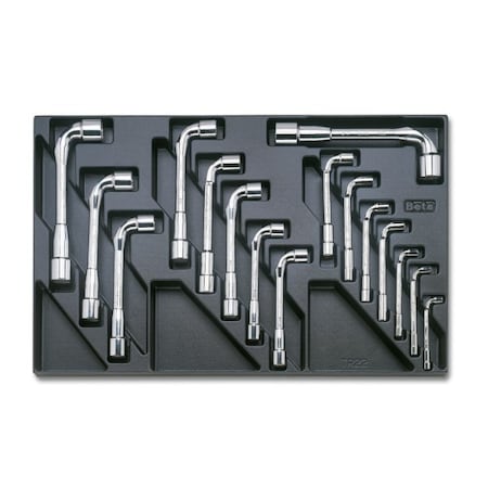 Beta Thermoformed Tool Set, T76, 16 pcs. 024240076