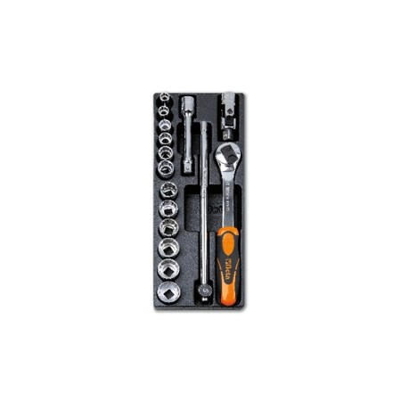 Beta Thermoformed Tool Set, T102, 16 pcs. 024240102
