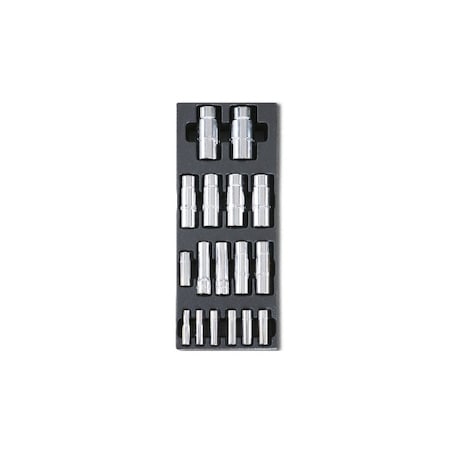 Beta Thermoformed Tool Set, T103, 17 pcs. 024240103