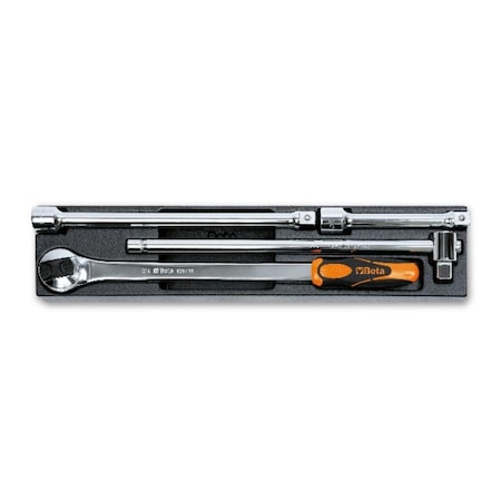 Beta Thermoformed Tool Set, T106, 4 pcs. 024240106