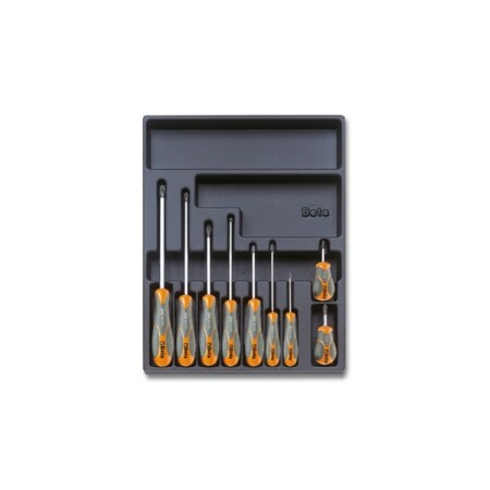 Beta Thermoformed Tool Set, T161, 9 pcs. 024240161