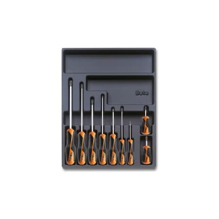 Beta Thermoformed Tool Set, T168, 9 pcs. 024240168