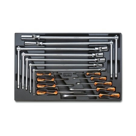 Beta Thermoformed Tool Set, T164, 16 pcs. 024240164