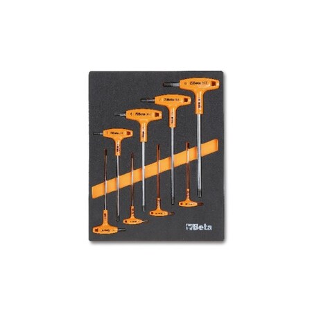 Beta Soft Thermoformed Tool Set, M50, 8 pcs. 024500050