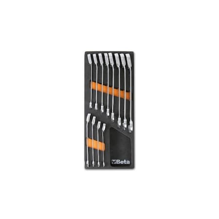 Beta Soft Thermoformed Tool Set, M45, 12 pcs. 024500045