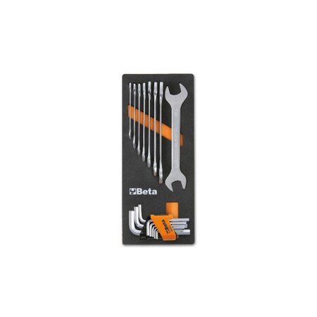 Beta Soft Thermoformed Tool Set, M33, 17 pcs. 024500033