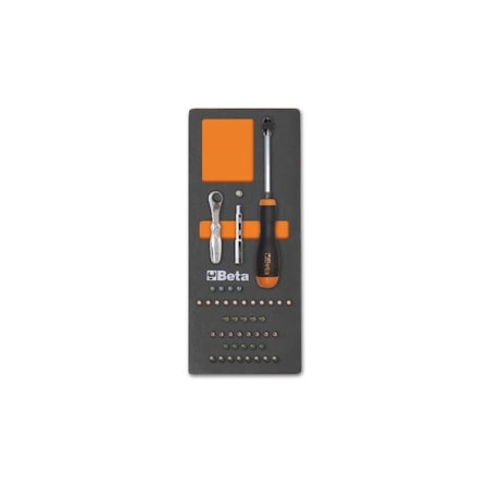 Beta Soft Thermoformed Tool Set, M85, 45 pcs. 024500085