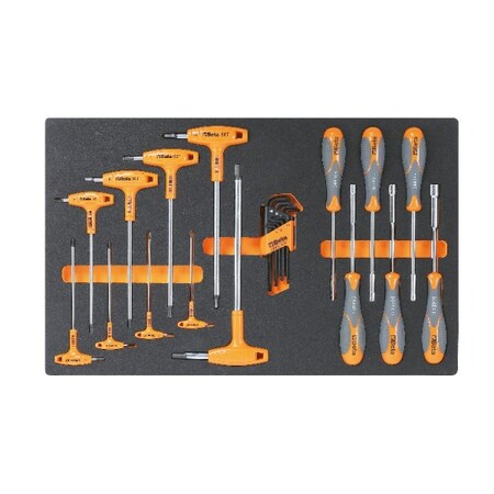 Beta Soft Thermoformed Tool Set, M60, 24 pcs. 024500060