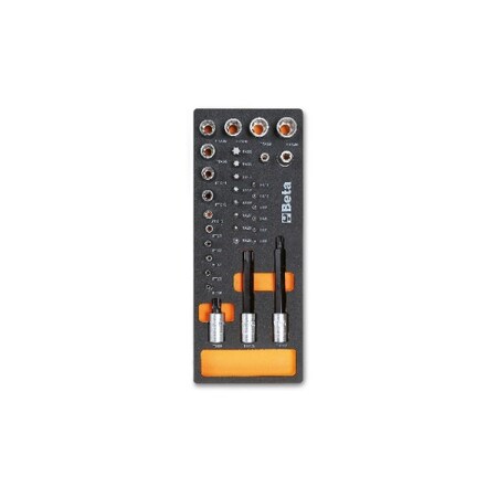 Beta Soft Thermoformed Tool Set, M112, 32 pcs. 024500112