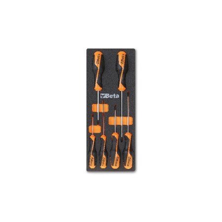 Beta Soft Thermoformed Tool Set, M202, 6 pcs. 024500202