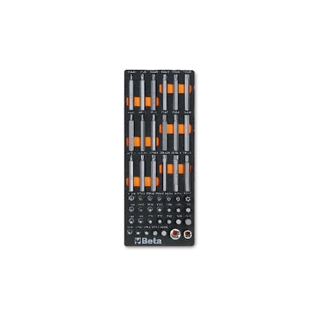 Beta Soft Thermoformed Tool Set, M86, 46 pcs. 024500086