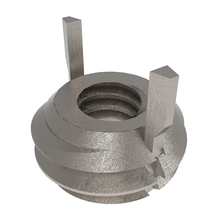 Zoro Select Key Locking Thread Insert, Thin Wall, 2 Keys, M2-0.40 Int Thrd Sz, M4-0.70 Ext Thrd Sz, 10 PK 217-077382