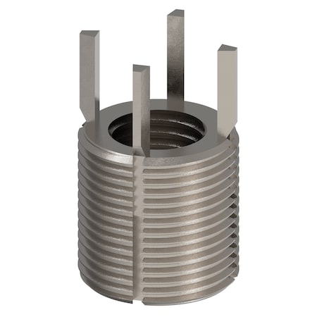 Zoro Select Key Locking Thread Insert, Heavy Wall, 4 Keys, M20-2.50 Int Thrd Sz, M30-2.00 Ext Thrd Sz, 10 PK 217-077373