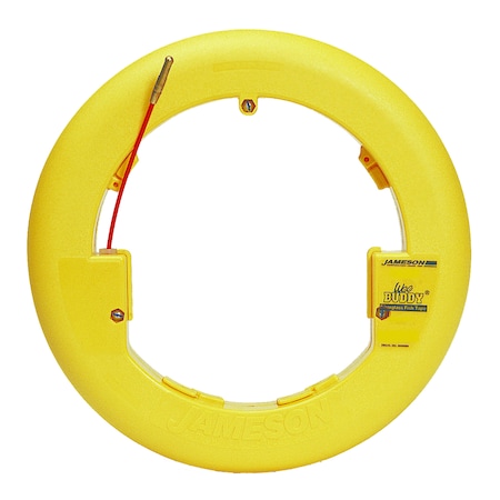Jameson Wee Buddy Fish Tape with 100 Feet of 1/8-inch Fiberglass Rod 8-18-100