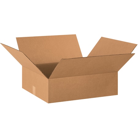 Zoro Select 20 in x 18 in x 6 in Shipping Box, Kraft, Corrugate, Single Wall, 32 ECT 493T43