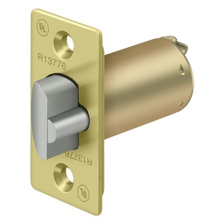Deltana Gr1 Regular Latch Entry, 2-3/4" Bright Brass G1RLE275U3