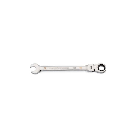 Gearwrench 18mm 90-Tooth 12 Point Flex Head Ratcheting Combination Wrench 86718