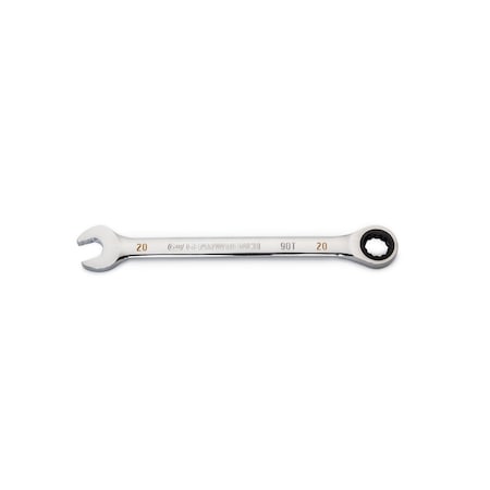 Gearwrench 20mm 90-Tooth 12 Point Ratcheting Combination Wrench 86920