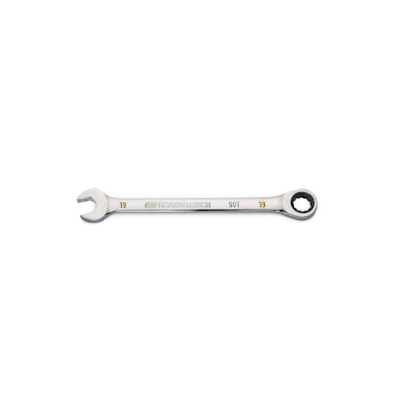Gearwrench 19mm 90-Tooth 12 Point Ratcheting Combination Wrench 86919