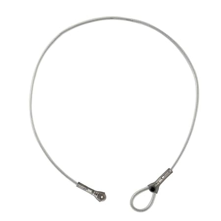 Petzl WIRE STROP Anchor Strap, 300 cm, 6.5 mm Diameter Galvanized Steel with Two Sized Terminations G200AA04