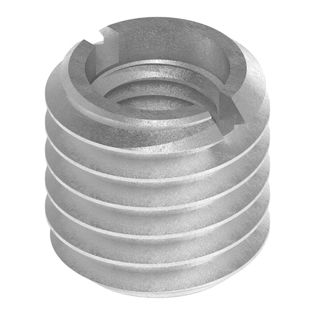 Zoro Select Standard Wall Self Locking Thread Insert, 5/16"-24 Int Thrd Sz, Steel EZ-329-524
