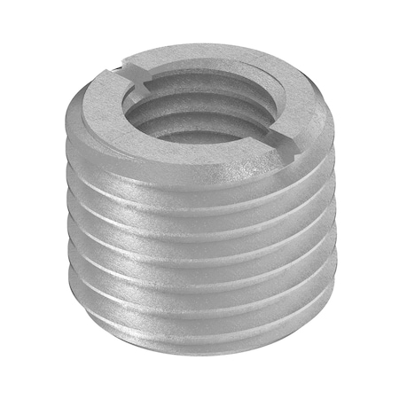 Zoro Select Standard Wall Self Locking Thread Insert, M24-3.00 Int Thrd Sz, Steel, 5 PK 450-24-PK5