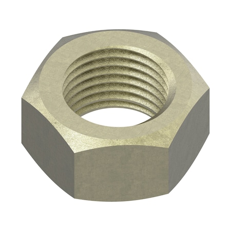 Zoro Select Hex Nut, M36-4.00, Steel, Class 10, Zinc Yellow, 29 mm Ht HN40036001