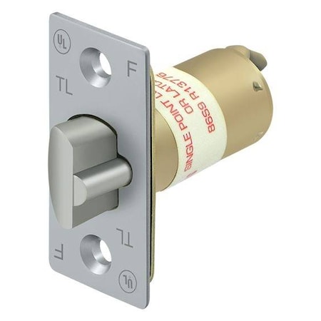 Deltana Gr2 Regular 1" Face Plate Entry 2-3/4" Satin Chrome G2RL1E275U26D