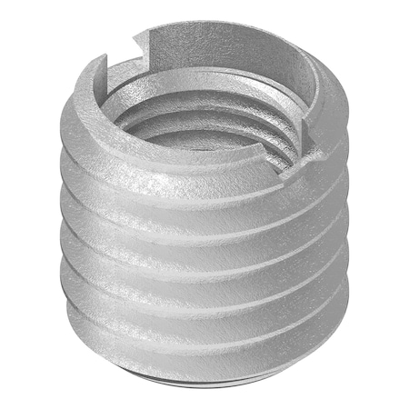 Zoro Select Thin Wall Self Locking Thread Insert, 3/8"-24 Int Thrd Sz, Steel EZ-310-624