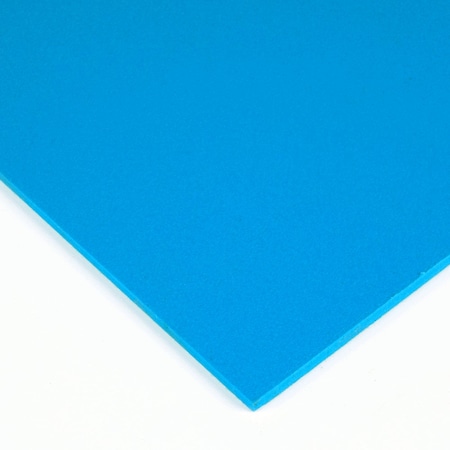 Visual Workplace PVC-Board, Lt Blue, 12"x12" 15-1924-1212-611