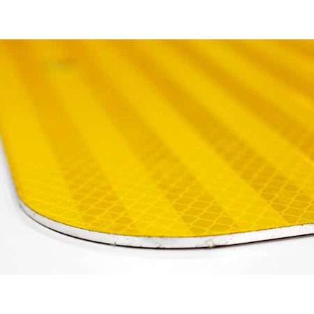 Visual Workplace EGP Refl Alum, .080", 18"x24", Yellow, 1-1/2" 15-1915-1824-618