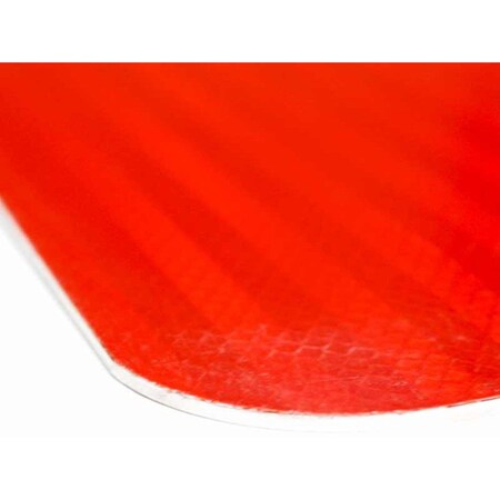 Visual Workplace EGP Refl Alum, .080", 12"x12", Red, 1-1/2 15-1915-1212-623