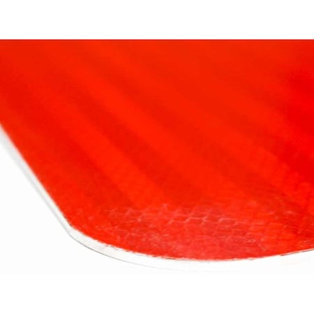 Visual Workplace EGP Refl Alum, .080", 24"x24", Red, 1-1/2" 15-1915-2424-623
