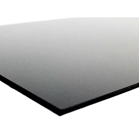 Visual Workplace PVC-Board, Black, 6"X12" 15-1924-0612-603