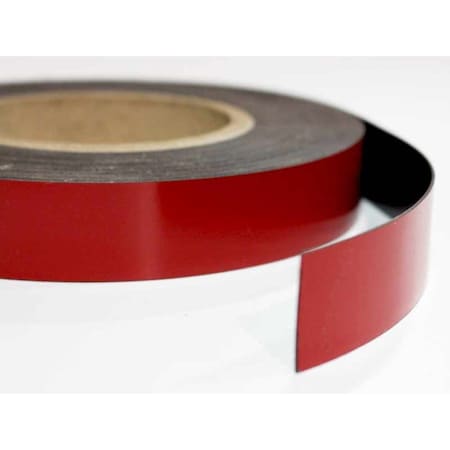 Visual Workplace Magnet, Strip, .030", 4"x50, Yellow 40-702-0450-618