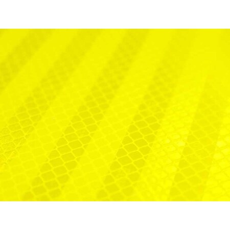 Visual Workplace EGP Refl Alum, .080", 24"x12", 1-1/2, Yellow 15-1915-2412-618
