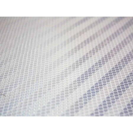 Visual Workplace EGP Refl Alum, .080", 12"x12", White, 1-1/2" 15-1915-1212-601
