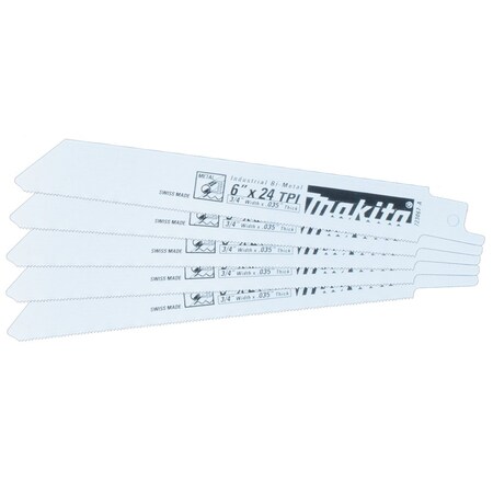 Makita 24 TPI Reciprocating Saw Blade, 1PK 723067-A-5
