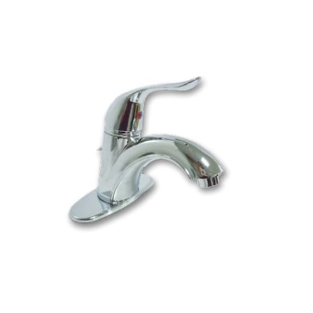 Dominion Faucets Single Handle Lavatory Fauct, S/L, BN, 1.5 gpm, w/Br Popup, Brushed Nickel 1 or 3 Hole 77-1910