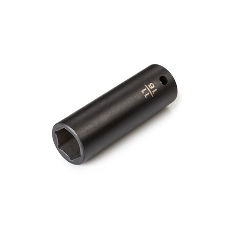 Tekton 1/2 Inch Drive x 11/16 Inch Deep 6-Point Impact Socket SID23017