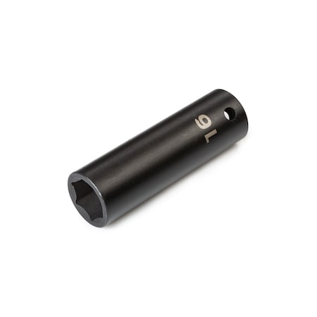 Tekton 1/2 Inch Drive x 16 mm Deep 6-Point Impact Socket SID23116